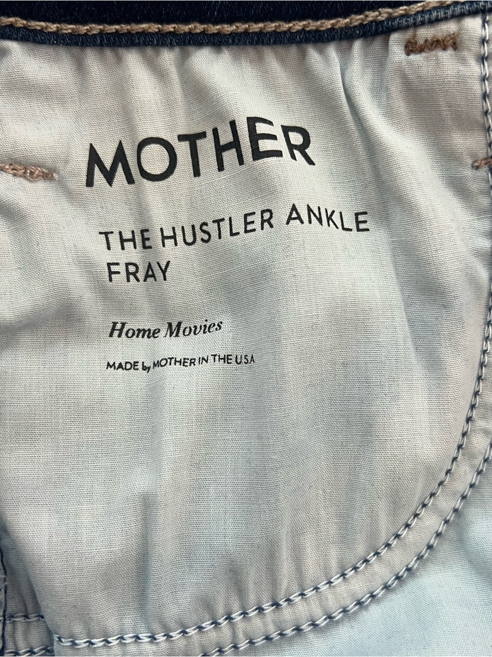 NWOT MOTHER The Hustler Ankle Fray jeans in size 27 - Picture 8 of 13